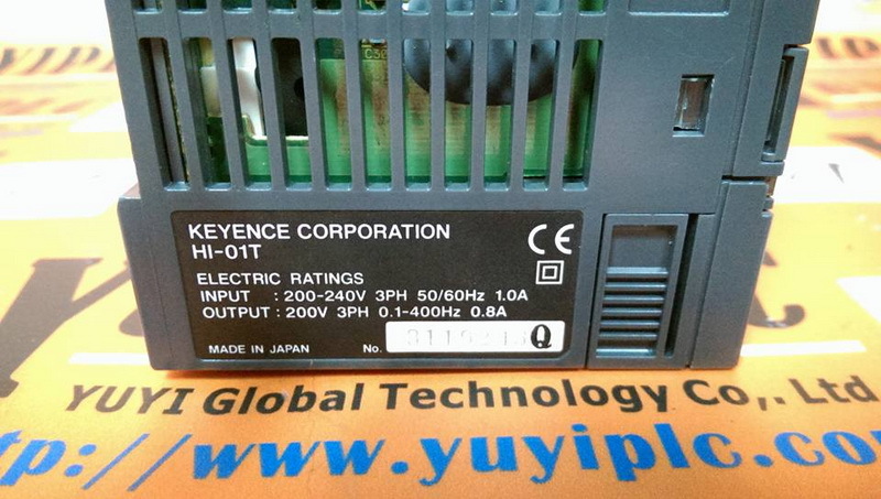 KEYENCE FREQUENCY INVERTER HI-01T - PLC DCS SERVO Control MOTOR POWER  SUPPLY IPC ROBOT